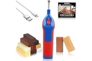 SZ-KARIDGE Set di riparazione in laminato, in cera dura, per parquet, in vinile, per riparare mobili, cera, stucco per legno, riparazione di cera, per graffi, danni, foratura, riparazione, mobili in legno, PVC