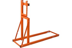 eSkde Adjustable Log Saw Horse - Holder for Branches, Timber, Firewood, Fence Posts, Pallets and More | Sawhorse Chainsaw Trestle | Wood Cutting Stand