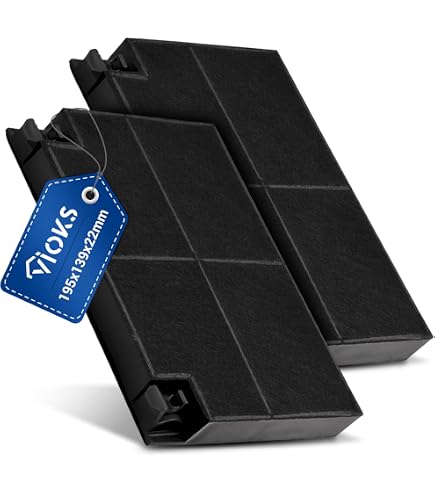 2er Pack Aktivkohlefilter AK17-2 – Kompatibel Mit AEG, Electrolux, Faber, Franke U.a. Dunstabzugshauben