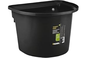 Kerbl, mangiatoia trasportabile con Staffa di Montaggio e smontaggio