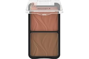 Catrice Paleta Butter Like Bronze & Contour, de larga duración, definir, resultado inmediato, natural, mate (9g)