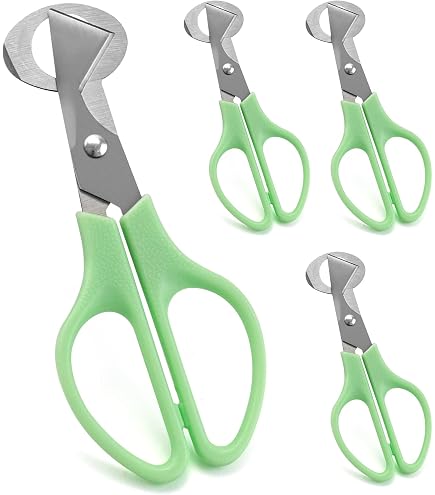 Lot De 10 Coupe-œufs Pour œufs De Caille/pigeon - Acier Inoxydable - Outil De Cuisine Pratique Pour Ouvrir Les Petits œufs