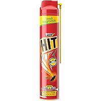 HIT Spray, Crawling Deep-Reach Nozzle, Fresh Fragrance Insect Killer Instant Kill (Red, 400ml)