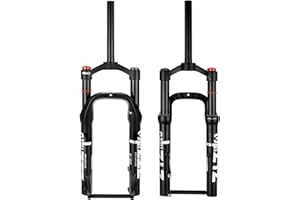 splumzer【EU Stock Forchetta dell'Aria della Bici della Neve, Forcella della Bici da 20 Pollici della Beach Box 135mm Forcella della Sospensione del Grasso della Bici da 135mm per La Forcella 4.0