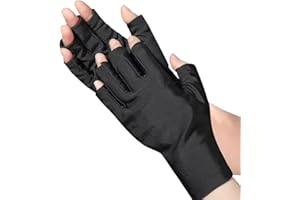Tsathoggua Gants Anti UV UPF50+ pour Manucure, Protection des Mains Contre La Lumière UV de La Lampe Sécheuse, Gant de Manucure en Gel