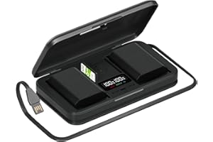 PALOGREEN NP-FZ100 zestaw 2 baterii do aparatu fotograficznego 2280 mAh, akumulator zastępczy z akumulatorem USB Dual Slot, z portami typu C do aparatu cyfrowego Sony A7III/A7R III/A9/A7R IV/A6600/Alpha