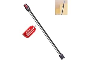 ZITFRI Tubo di prolunga per aspirapolvere Dyson V12 Detect Slim/V10 Digital Slim, 74 cm, tubo telescopico in alluminio con sgancio rapido, accessorio per tubo di aspirazione