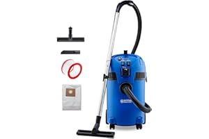 Nilfisk Multi II 30L T Wet and Dry Vacuum Cleaner - Garden Outdoor Hoover - Home & Car Interiors (1400 W)