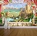 Produktbild Fantasy Schloss Wand Wandbild Foto Tapete Römische Griechische Stil Garten Romantische, X Large 1900mm x 1488mm