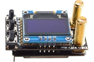 AKK Diversity RX 5.8G 48CH FPV Receiver Module Built-in Low Power Buzzer SMA Female Diversity Receiver with Two RX Modules Compatible with FatShark Goggles