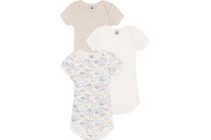 Petit Bateau Ciało Niemowlęta - chłopcy A09yn (3 w zestawie)