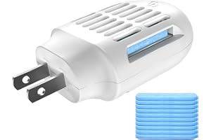 Simashts Mosquito Repellent Indoor Use, Includes 20pcs Mosquito Repellent Refills, with 20' Mosquito Protection Zone, Plug in Electronic Mosquito Repeller, DEET-Free, for Home, Office