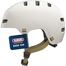 ABUS Fahrradhelm XOXO ECO - Cityhelm Im Skater-Look - Helm Für