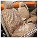 Produktbild XX 5 Autositzbezüge Full Set, Kissen Massage Cool Mat Pad Handmade Ice Silk Fit Für Renault (Gold Full Set) (größe : Grand Modus)