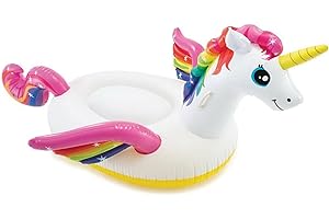 Intex 57561EP Unicornio n.a. Inflable para Montar, 59 x 50 Pulgadas, Multicolor/Surtido, 79 x 55 x 38 Pulgadas