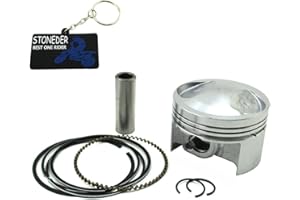 ‎STONEDER STONEDER 54 mm Kolben-Set für chinesisches Zongshen 125 cc Ölgekühltes Motor, Pit Dirt Monkey Bike