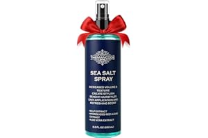 THEMANCODE Sea Salt Spray for Hair Men, Valentines Christmas Gifts for Him, Stocking Fillers, Beachy Hair Texturizing Hairspray, Surf Spray Adds Instant Volume, Light Hold and Thickness, 8.8 Oz