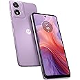 Motorola Moto E14 Dual SIM 4G Smartphone, 64GB Storage, 2GB RAM, 6.56" 90Hz IPS LCD Display, 13MP Camera, Android 14 (Go Edition), 5000mAh Battery, Water-Repellent Design (Pastel purepl)
