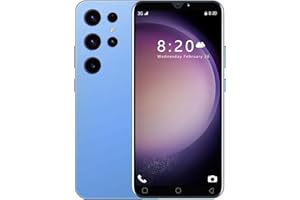 SnHey Billiges Smartphone, 5.0 Zoll HD Anzeige, 16GB/Erweiterung 128GB und Android 9.0 Handy, Dual SIM Dual Kamera, GPS/Bluetooth/WiFi/Gesicht entsperren (SnHey23-Blue)
