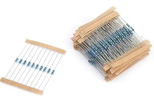 Resistorer 1/4W 1% 101M Ohm 30 värden Resistor Kit Tolerans Metallfilm Resistor Sortiment Kit Diverse motstånd 10st vardera