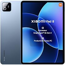 XIAOMI Pad 8 Tablet 11.2'' 8+128GB Snapdragon® 8s Gen 4 - Blue