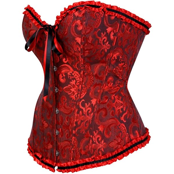 Corsé Negro Gótico Medieval Para Mujer - Top Bustier Con Cordones, Ideal Para Halloween Y Cosplay