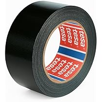 V1 TRADE Pantsertape zwart 48 mm x 50 m - 4x sterke reparatietape - waterdicht - voor binnen en buiten - gemakkelijk te gebruiken, geen sporen na verwijdering