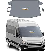 Haegs Buz ve Kar &Ouml;nleyici Ara&ccedil; &Ouml;n Cam &Ouml;rt&uuml;s&uuml; Brandası | Ağır Hizmet Tipi 600D Oxford Kumaş | Arabalar, SUV`lar, Kamyonetler İ