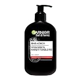 Garnier Pure Active Intensive Blackhead Anti Charcoal Gel Face Wash 8.45 flose (250ml), VEGAN