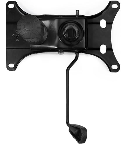 Bürostuhl Kippbasis - Stabile Ersatz-Kippmechanik Mit 14x14 Cm Befestigung, Schwarz