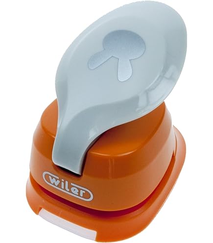 Taglia Carta Forme Fustella Intercambiabile Craftelier - 12 Forme Per Carta E Cartoncino, Scatola 19.5x18 Cm Perforatrice Cuore