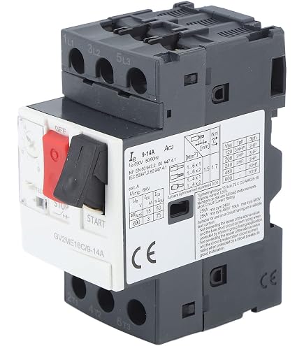 ABB MS132 - Guardamotor Relais De Protection Moteur 10-16A, Contacts Auxiliaires, Design Compact