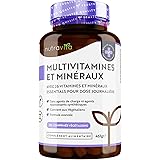 Multivitamines et Minéraux - 365 Comprimés (12 Mois) 26 Nutriments dont Zinc Fer Selenium Vitamine C A B D3 E K - Vitamines, 