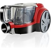 Arnica Pica Red Dust Chamber Vacuum Cleaner, 250 W, 2.5 L Chamber, HEPA 13 Filter, Red