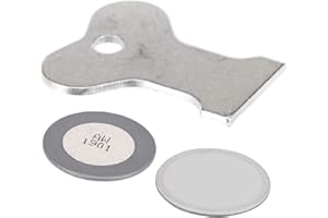 Spares2go Wandlerscheiben für Dimplex Opti Myst Elektroheizer Fire (2 Stück)