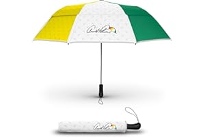 Weatherman Arnold Palmer kompakter faltbarer Regenschirm für Auto und Rucksack – winddichter Regenschirm widersteht Wind bis zu 55 km/h – Schutz Regenschirm vor Wind, Regen und Sonne