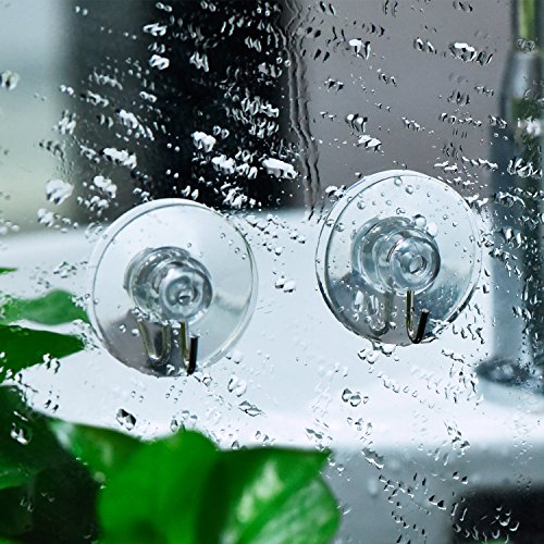 Mudder 45 mm Badezimmer Küche Saugnapf Wand Haken Aufhänger ( 24 Stück) - 5