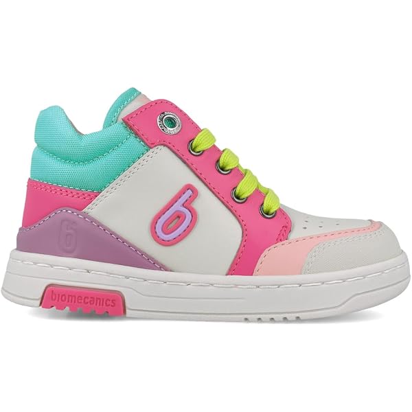 Stivaletti Bassi Biomecanics 231203 Per Bambini E Ragazzi – Con Lacci, Suola Flessibile E Soletta Rimovibile, Colore Con Stampe Stelle - copertina