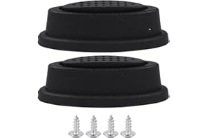 logyues 2Pcs Suitcase Side Stud Foot Pad Bracket Z020 Plastic