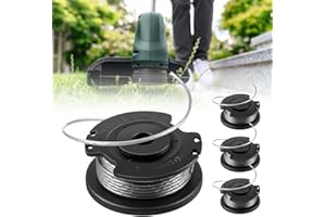 Foreverup Strimmer Wire for Bosch, Replacement Spool Line Autofeed Nylon Strimmer Spool Line Compatible with Bosch ART 23 SL ART 26 SL, EasyGrassCut 18, 23, 26, 18-230,18-260