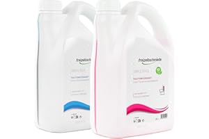 Freizeitschmiede Set Simple Blue + Simple Rinse Toiletten Zusatz je 2L Spülwasserzusatz, Sanitärflüssigkeit für Campingtoilette