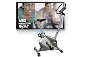 Diadora Fitness Lotus Bicicleta electromagnética, Unisex Adulto, Gris Oscuro, 100 x 49 x 136 cm