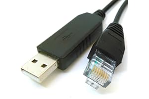 Washinglee RJ45 Control Cable for Skywatcher and Orion Mount, for Heq5 pro, Azeq5, Azeq6, Eq6-R, Eq6-R Pro, EQ8-R and Orion Sirius Mount, Eqmod USB Console Cable for Skywatcher GOTO Mount, 16 FT