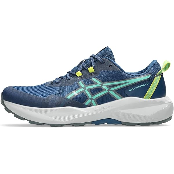 ASICS Gel Venture 9 Mens Trail Running Shoes, Black Tuna  display picture 1