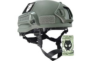 ATAIRSOFT Mich 2002 Combat de Casque de Protecteur avec côté Rail & NVG Montage pour Airsoft Tactique Paintball Militaire Chasse