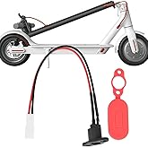 M365 Charging Port Charging Port Electric Bicycles Charging Port Electric Scooter Accessories with Waterproof Lid Replacement