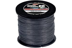 L SERVER Hilo Trenzado Pesca 1000m 4 Hilo de Pescar Trenzado PE Anti-mordida Mar Línea de Pesca Señuelos Pesca Línea 4.8-45kg