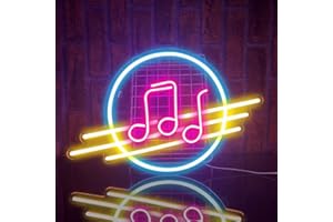 PILOYINDE Letrero de neón Led colorido de neón Musical letreros de neón alimentados por USB para dormitorio restaurante Bar decoración de fiesta