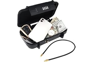 NBYT-Kombinations- tragbarer Safe, Geldkasten, Strand Safe, Strand Wertsachen Safe, Code veränderbar, abnehmbares Drahtseil, wasserdicht und Anti-Diebstahl, verwendet in Hotels, Reisen und Urlaub