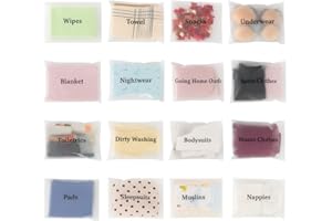 Tarrapu 22pcs Maternity Bag Organiser Set | Hospital Bag Essentials for Mum & Baby | Baby Newborn Essentials | Pregnancy & Postnatal Must Haves | Maternity Bags for Hospital